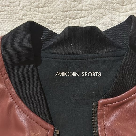 Marc Cain Sport Faux Leather Dress. NWT. Size N3/medium - Picture 8 of 12